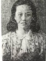 black and white image of a young Wu Ying